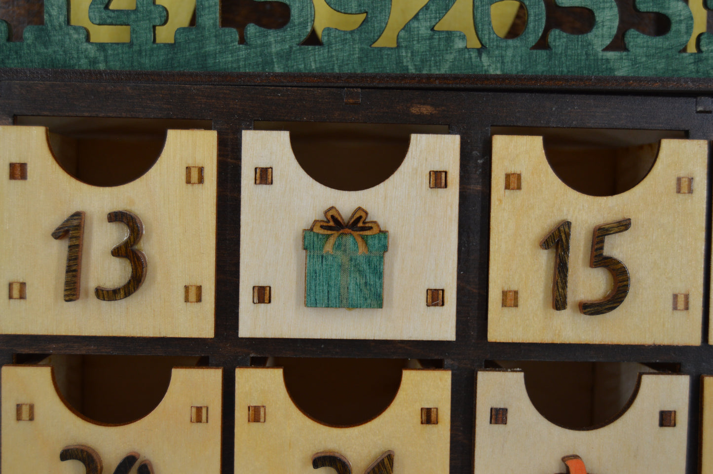 Holiday Specific Advent Calendar Drawers