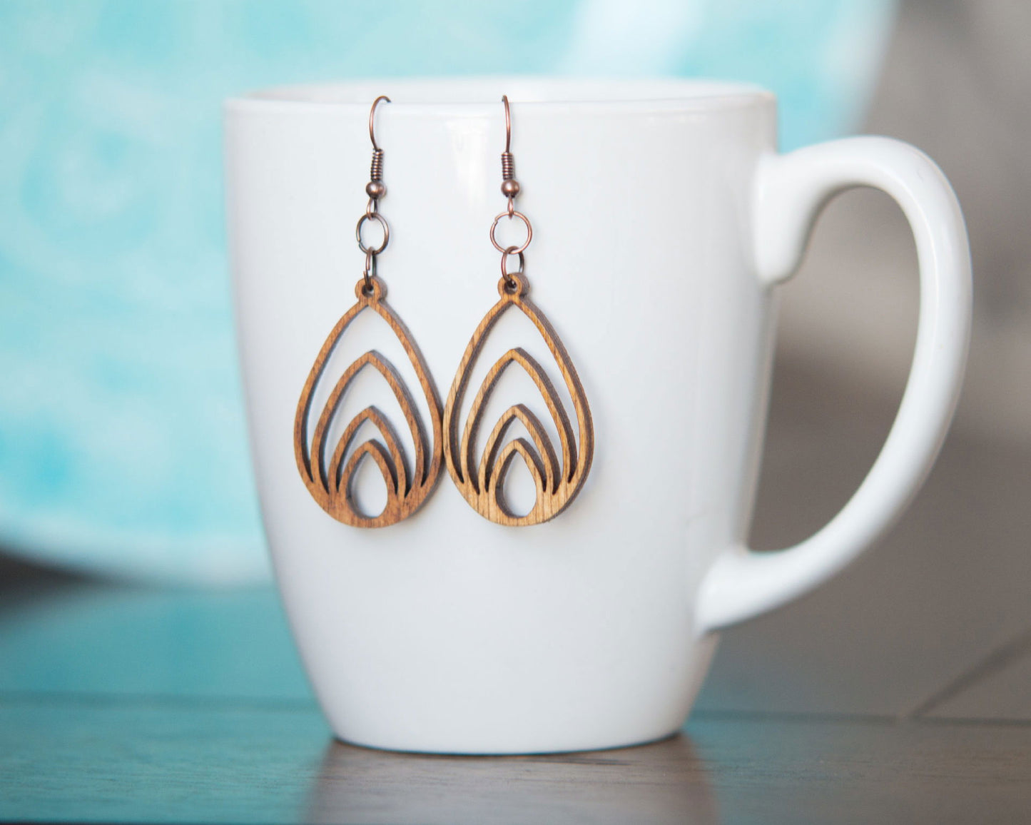 Dripping Teardrop Earrings