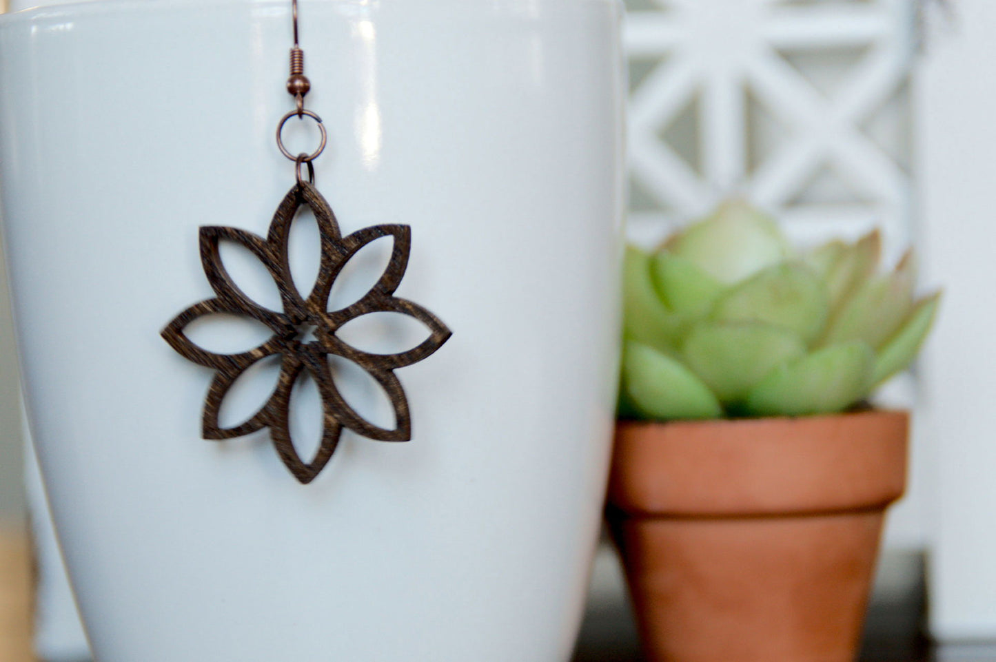 Daisy Flower Earrings