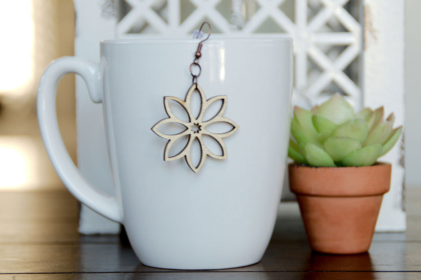 Daisy Flower Earrings