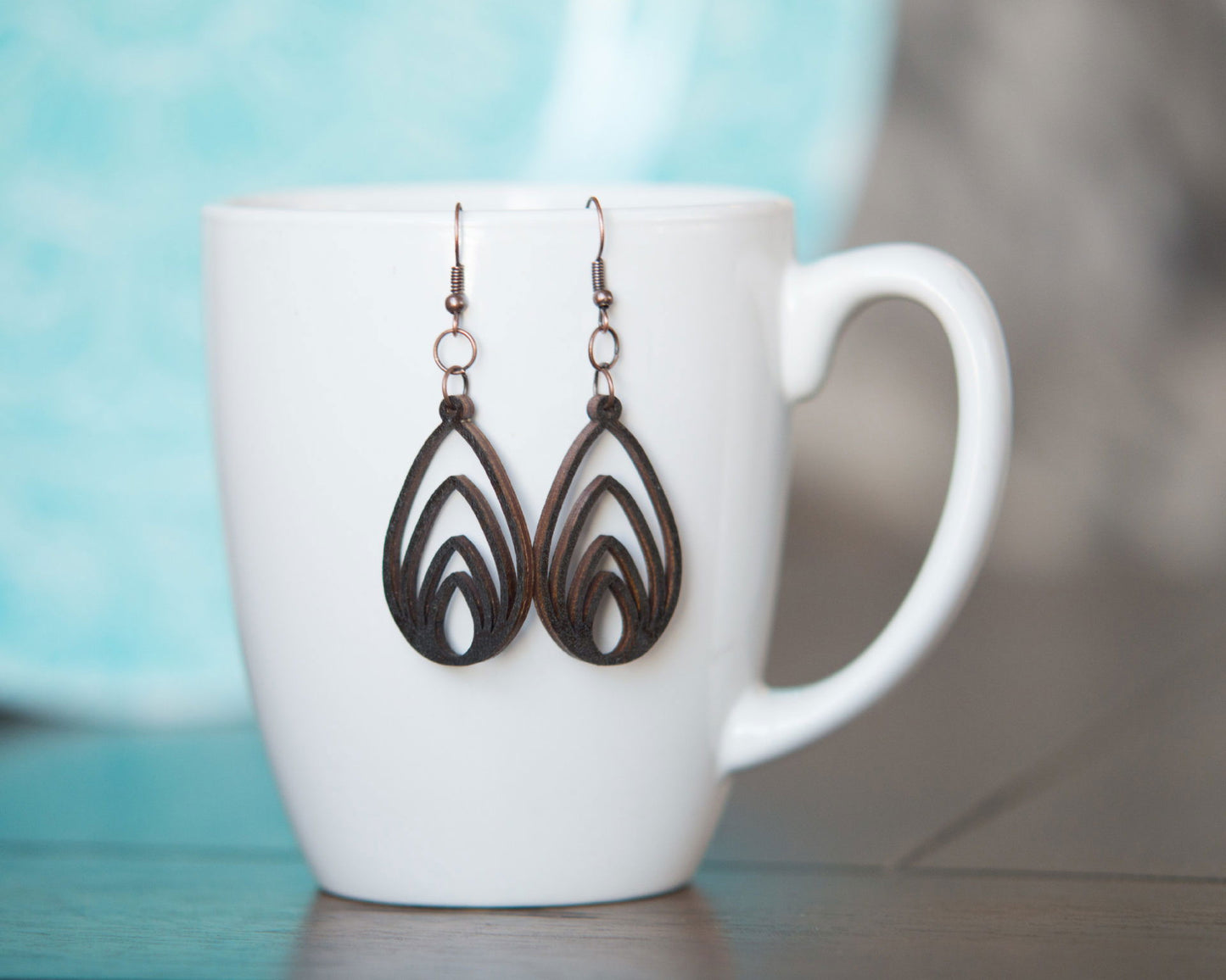 Dripping Teardrop Earrings