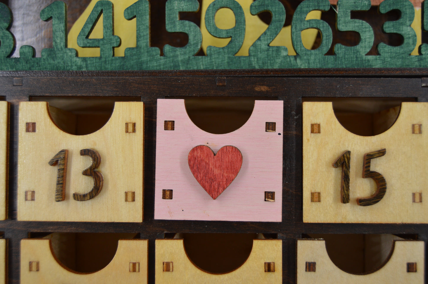 Holiday Specific Advent Calendar Drawers