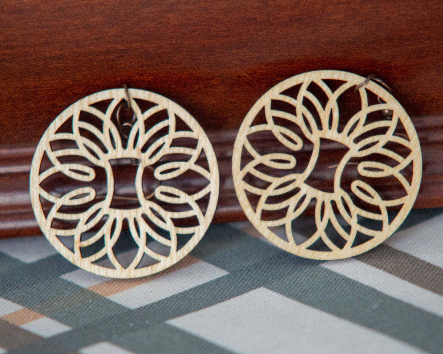 Heather's Flower Earrings