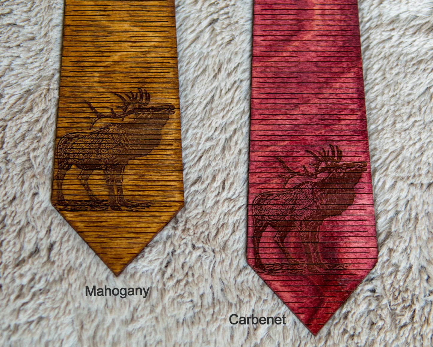 Declaration of Independence Wood Tie
