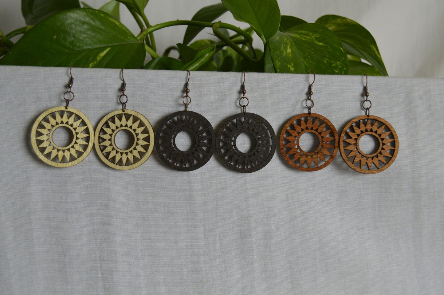 Mayan Sun Earrings
